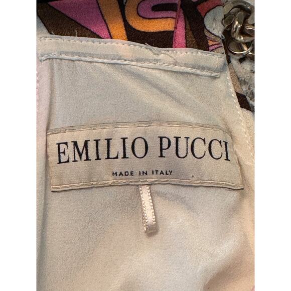 Emilio Pucci made in Italy, Sz 12, Hero chain neckline. - Picture 4 of 7